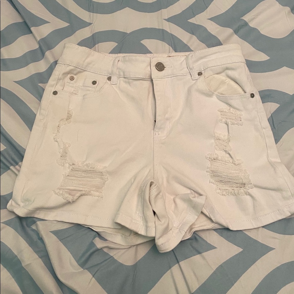 White shorts
